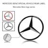 LXT3   ABS Car Original Tail Rear Trunk Star Badges Stickers For Mercedes Benz GLS SLK Class W218 2012-2018 GLA Class H247 2021-2023