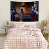 Anime Hotel Transylvania Appeso Arazzo Boemo Arazzi da Parete Boemi Mandala Kawaii Decorazione Stanza