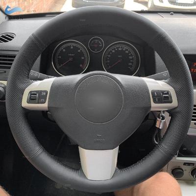 For Opel Astra (H) Vauxhall Holden Astra 2004-2009 Signum Vectra (C) 2005-2009 Zaflra (B) Hand-sew Steering Wheel Leather