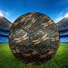 1pc Golden Dragonfly Art Theme Soccer Ball Football, Size 5, Lightweight PVC, Outdoor Training Soccer Ball,Gift c6584