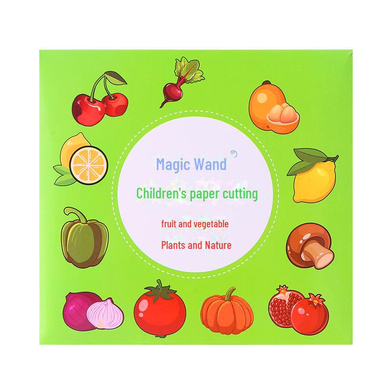 Fun Educational Paper Cutting Craft Set for Kids 3-6 Years