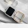Metal Bumper Diamond Case for Apple Watch Protective Cover 40MM 44MM Frame for iWatch 4 5 6 SE 7 8 9 41MM 45MM Watch Cover