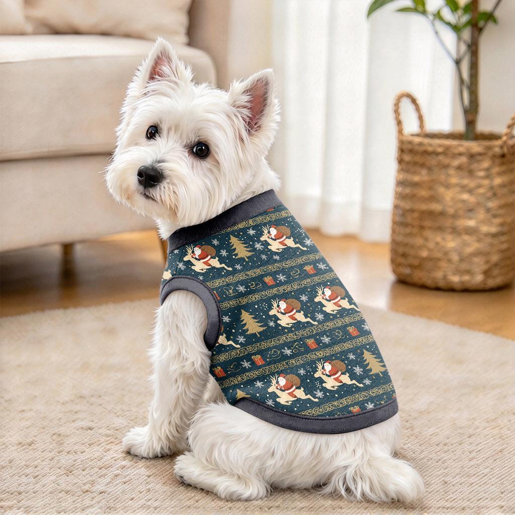 Dog Knit Vest Pet Athletic Sweater Vest for Dogs, Daily Wear and Outdoor Activities