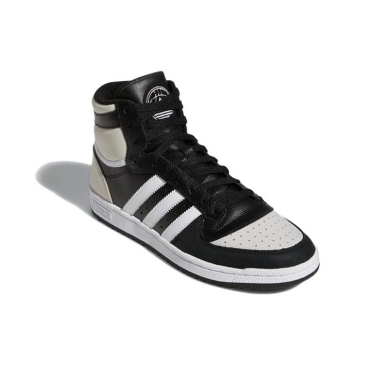 Adidas Top Ten RB Black White Unisex Sneakers Core-Black Cloud-White Grey-One FZ6021