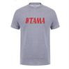 2024 Men Printed Tama T Shirt New Cool Printed Drums T-shirts Men O-neck Short Sleeve Cotton Music T-shirts Custom Tshirt