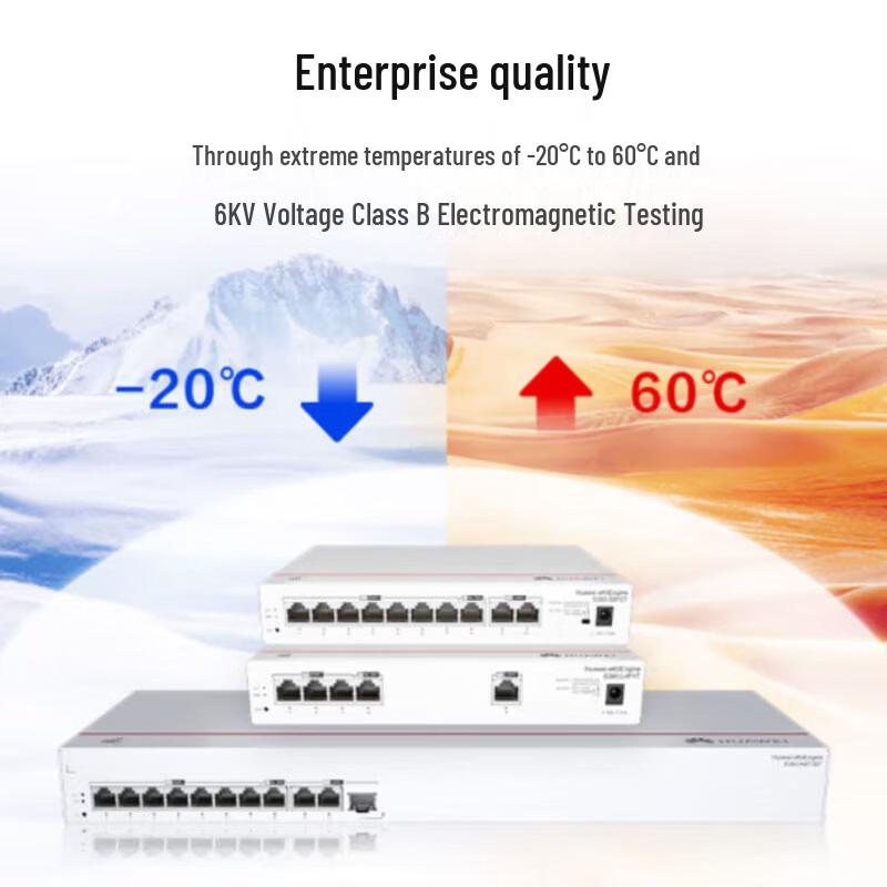 Huawei S380-S8T2T 10-Port Gigabit Managed Router Switch