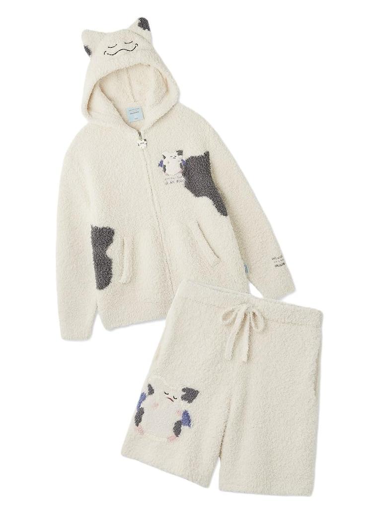 Gelato Pique Dragon Quest Unisex Gelato Momon Hoodie Shorts Set PUNT255011 CRM & (S-M)