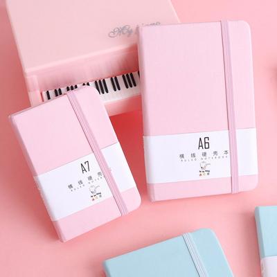 1Pcs A6 A7 Mini Notebook Portable Pocket Notepad Memo Diary Planner Agenda Organizer Sketchbook Office School Stationery 96sheet