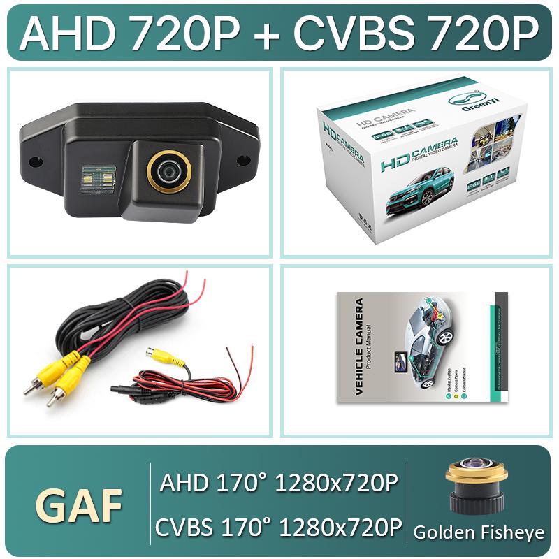 

GreenYi HD AHD 1920x1080P 1000TVL водонепроницаемая автомобильная камера заднего вида для Toyota Prado Land Cruiser 120 2007-2011