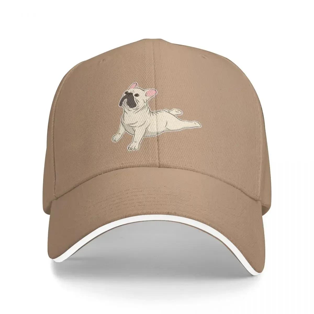 

Yoga French Bulldog Pet Dog Lover Cycling Cap Sun Visor Hip Hop Caps Cowboy Hat Peaked Hats one size
