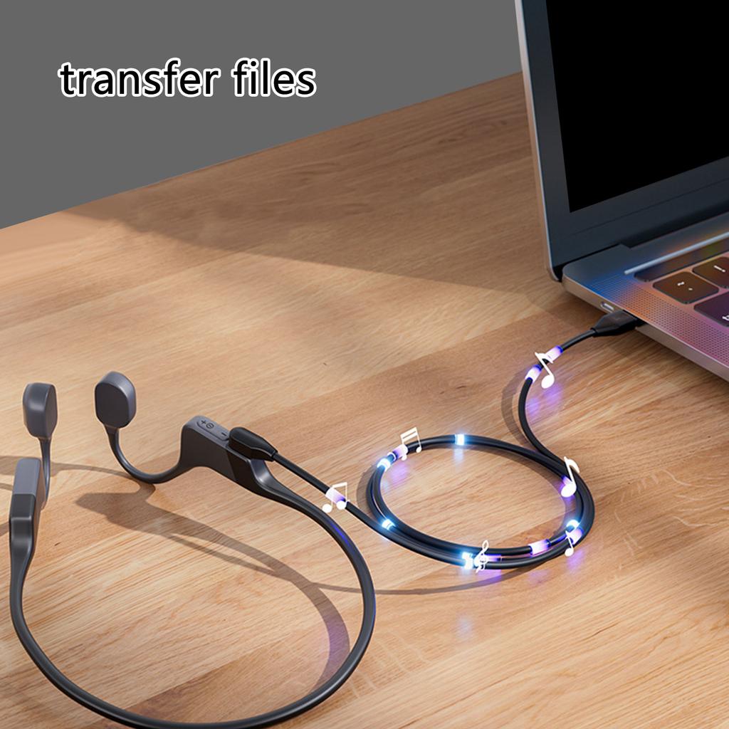 USB 4Pin Magnetic USB Charging Cable Fast Charge Cord Converters for SHOKZO penSwimPro S710 Bone Conduction Earphone