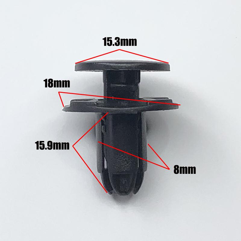 30Pcs Auto Fastener For Hyundai i30 Santa Fe Tucson 865952T500 1420608250B Car Front Bumper Positioner Trim Fastener Clips