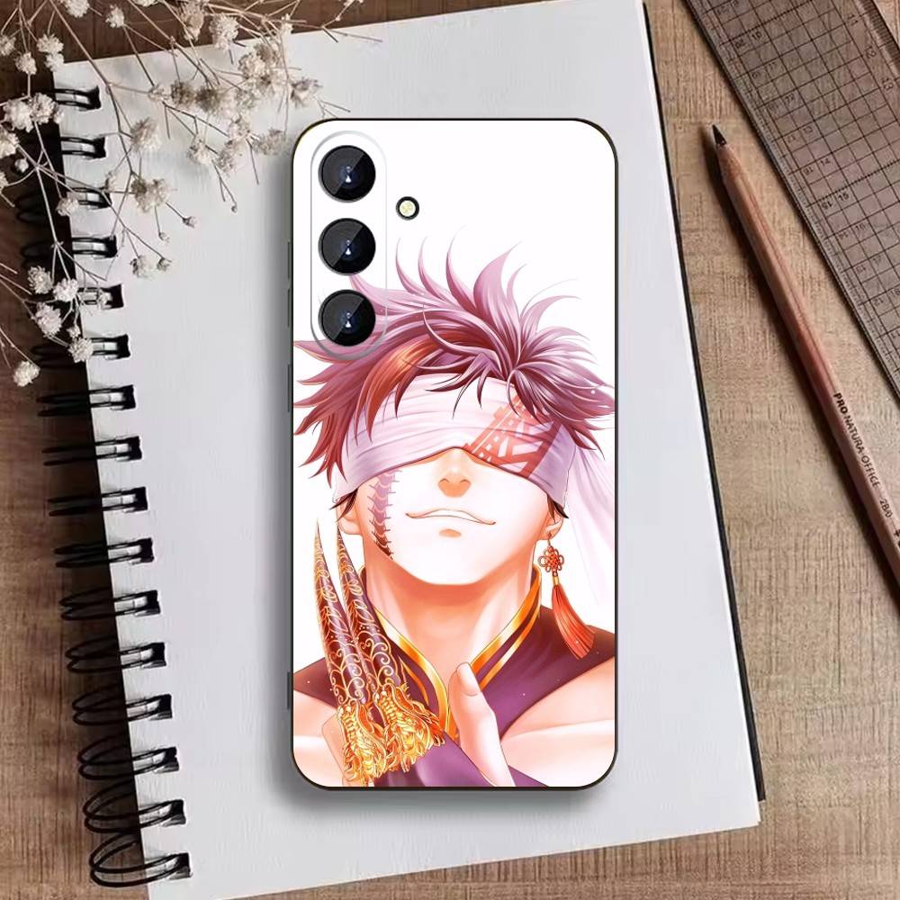D-Record of Ragnarok Anime Phone Case For Samsung Galaxy A73,A21s,A22,A31,A52,A53,A71,A41Soft Black Shell