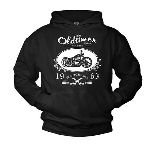 

26 Biker Hooded Sweater CHOPPER Sweater Hoodie MOTORCYCLE GIFT COOL- Unisex T-Shirt XXXL