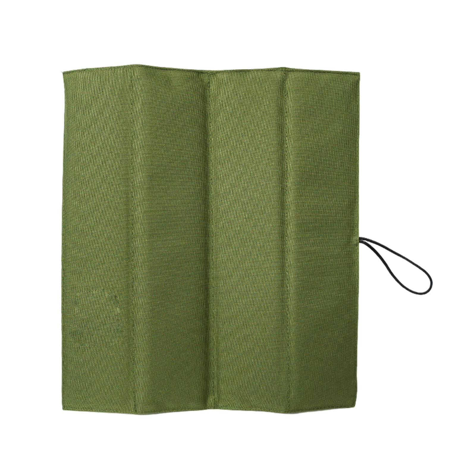 OxfordCloth Small Folding Cushion For Camping Stay Warm And Dry With Oxford Foam Camping Pad Wet зелёный