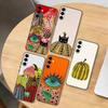 y-Yayoi Kusama Pumpkin Phone Case For Samsung Galaxy A73,A72,A71,A70,A53,A52,A51,Others Soft Black Cover