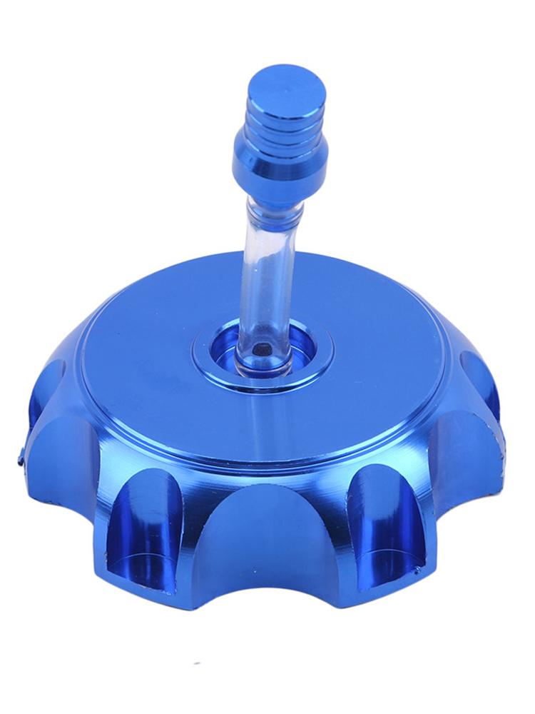 

Gas Fuel Petrol Tank Cap Universal CNC Aluminum Motorcycle Accessories Parts For Dirt/Pit Bike ATV Quad For Most Motorcycles синий
