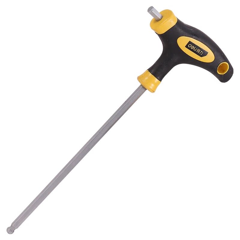 Deli T-handle Ball End Hex Key 5mm