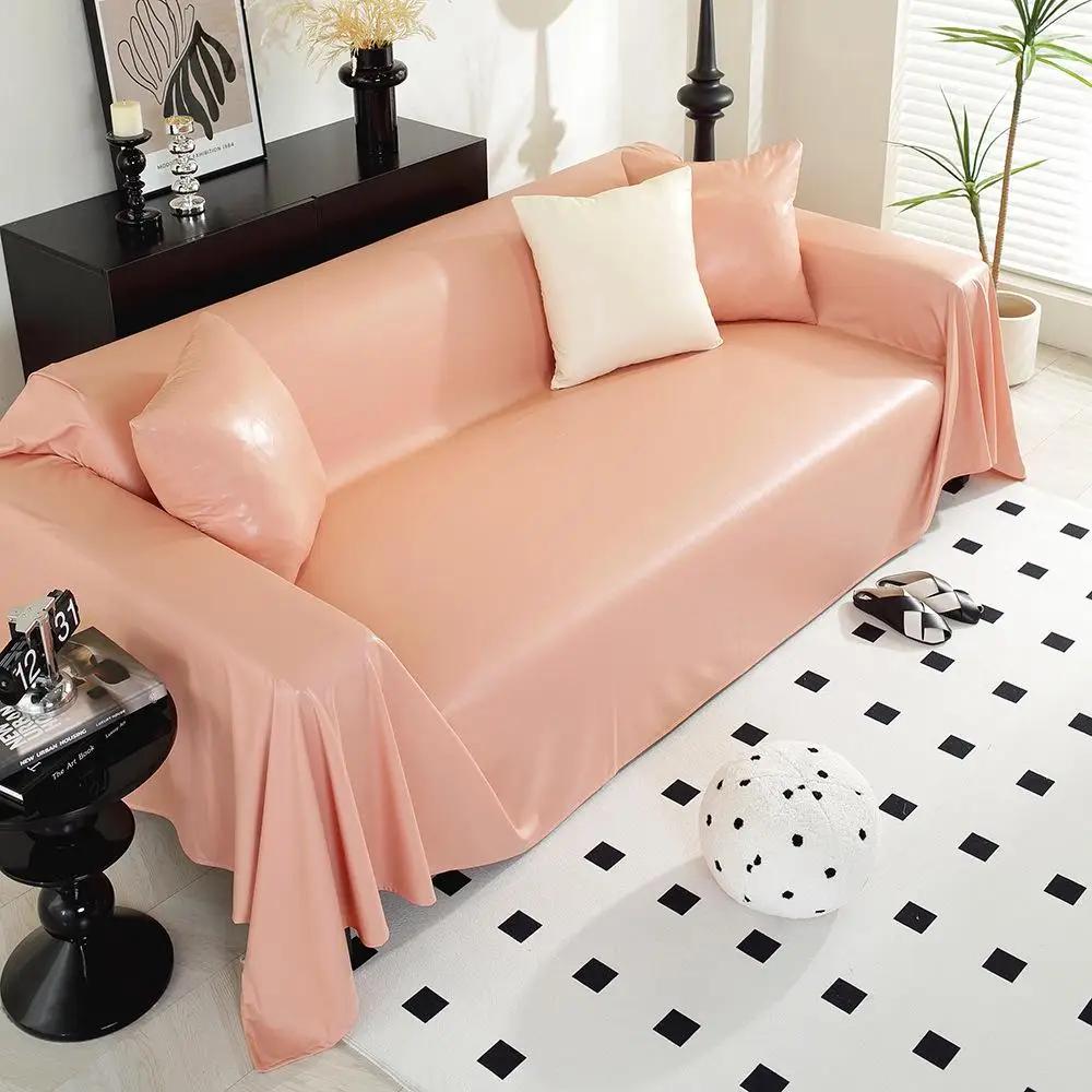 Frühlings-Isolier-Wetter-Sofa-Überwurf Wasserabweisend Maschinenwaschbar Pflegeleicht Feuchtigkeitsableitend Griffig Kratzfest für Katzen Handtuch 1seat 180x130CM-1pcs