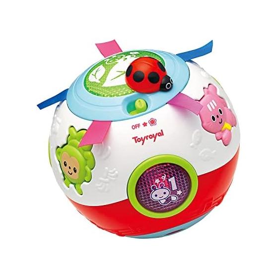 Toy Royal Rolling Ball (Educational Toy / Fingertip Play) Shiny Shining Toy (Sound / Talking) Sound Toy Baby