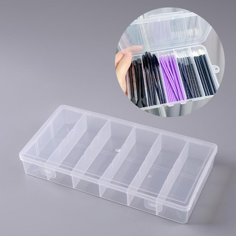 New Eyelash Extension Set Box Lashes Micro Brush Tape Glue Ring Eye Pad Disposable Mascara Applicator Eyelashes Tool Storage