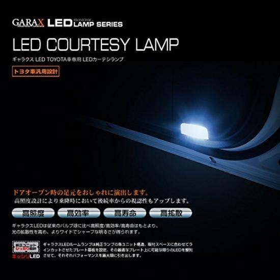 

GARAX LED Door Courtesy Lamp Toyota A/Clear T-A-COU-W