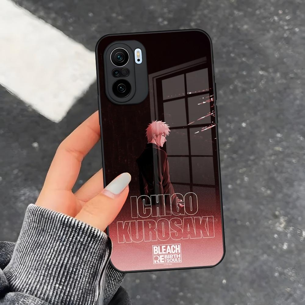 Bleach Kurosaki Ichigo Phone Case for Xiaomi 15 14 13 12 X Redmi Note 10 Mi 11 S Lite T Pro ultra glass Cover