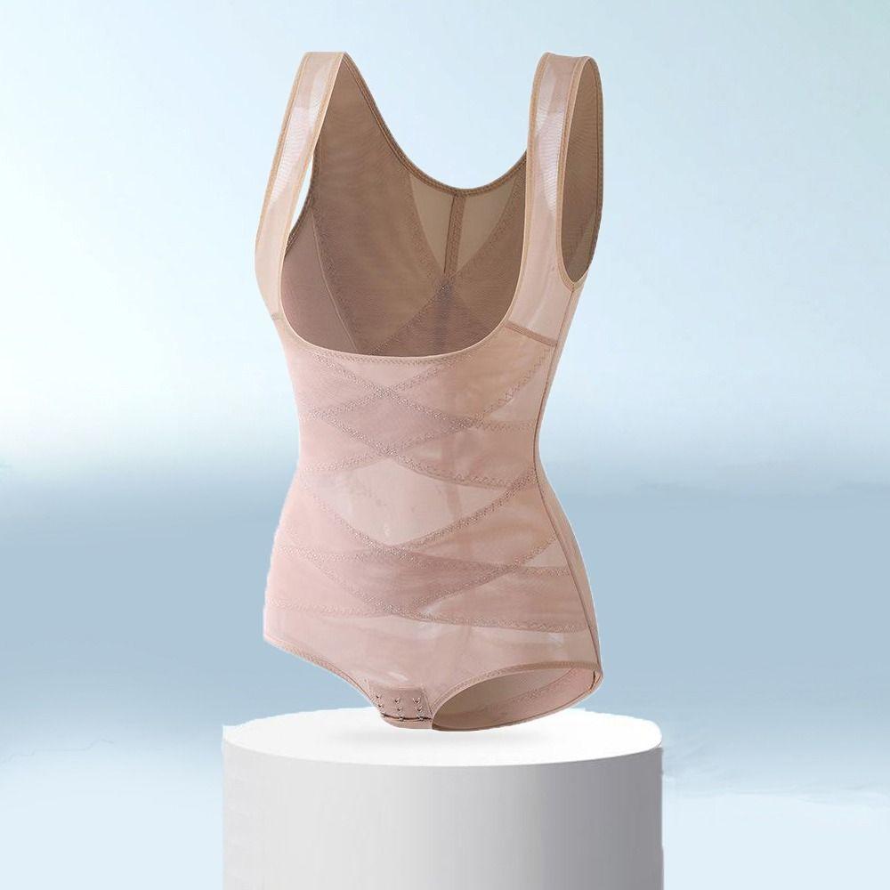 Cross Fit Postpartum Shapewear Seamless Body Shaping Jumpsuits Women's Corset Jumpsuits  Yoga