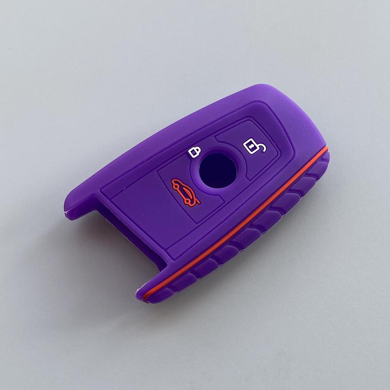 Silicone Key Case Cover Holder Keychain for F10 F20 F30 F80 X3 F25 F26 X4 M Key Case for Bmw Serie 1 5 3 F20 Accessories Car Fob