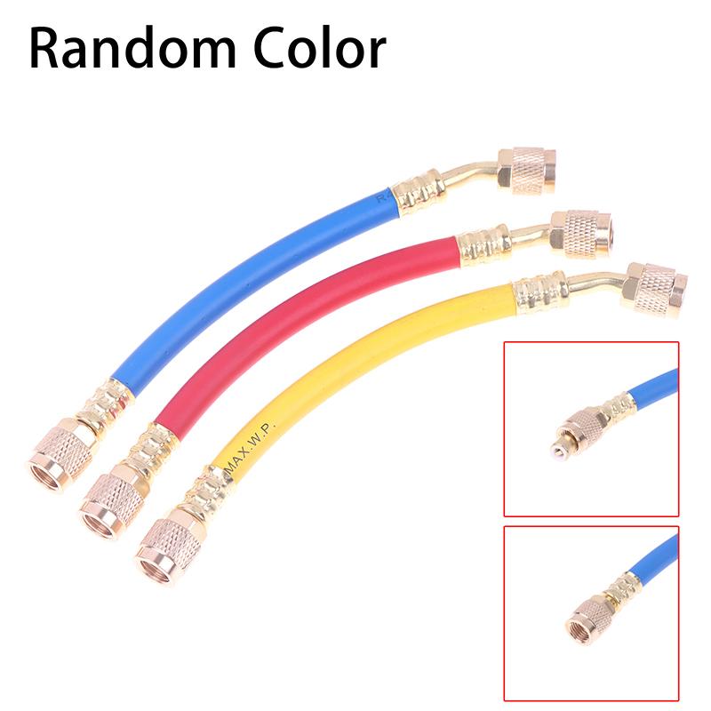 Refrigerant Charging Hose, 1/4 Sae Thread 800-4000Psi Tube Hvac Hoses, For Home Air Conditioner Refrigeration Maintenance