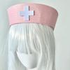 Flip Brims Beret Hat for Women Teens JK Crossed Marine Caps 2000s Uniform Hat Cosplay Dressingup Hat for Masquerades Parties