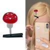 Girls Hair Clip Mushroom Women Kid Hairgrips Adorkable Headdress Barrettes Mushroom Shape Sweet 2000s Girls Hairpins