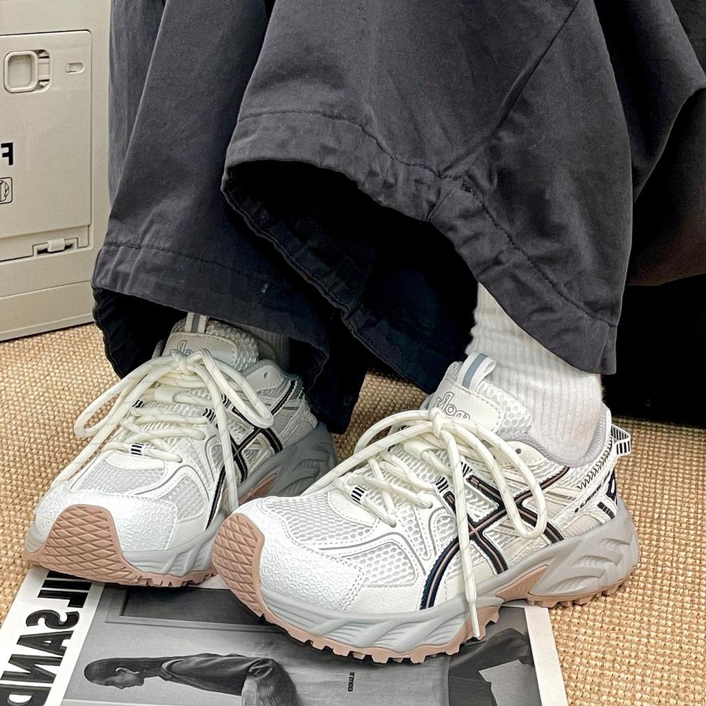 Daddy Shoes Mesh Platform Muffin Wavy Bottom White Shoes Casual Shoes Sports Shoes Jogging Shoes Women's Shoes