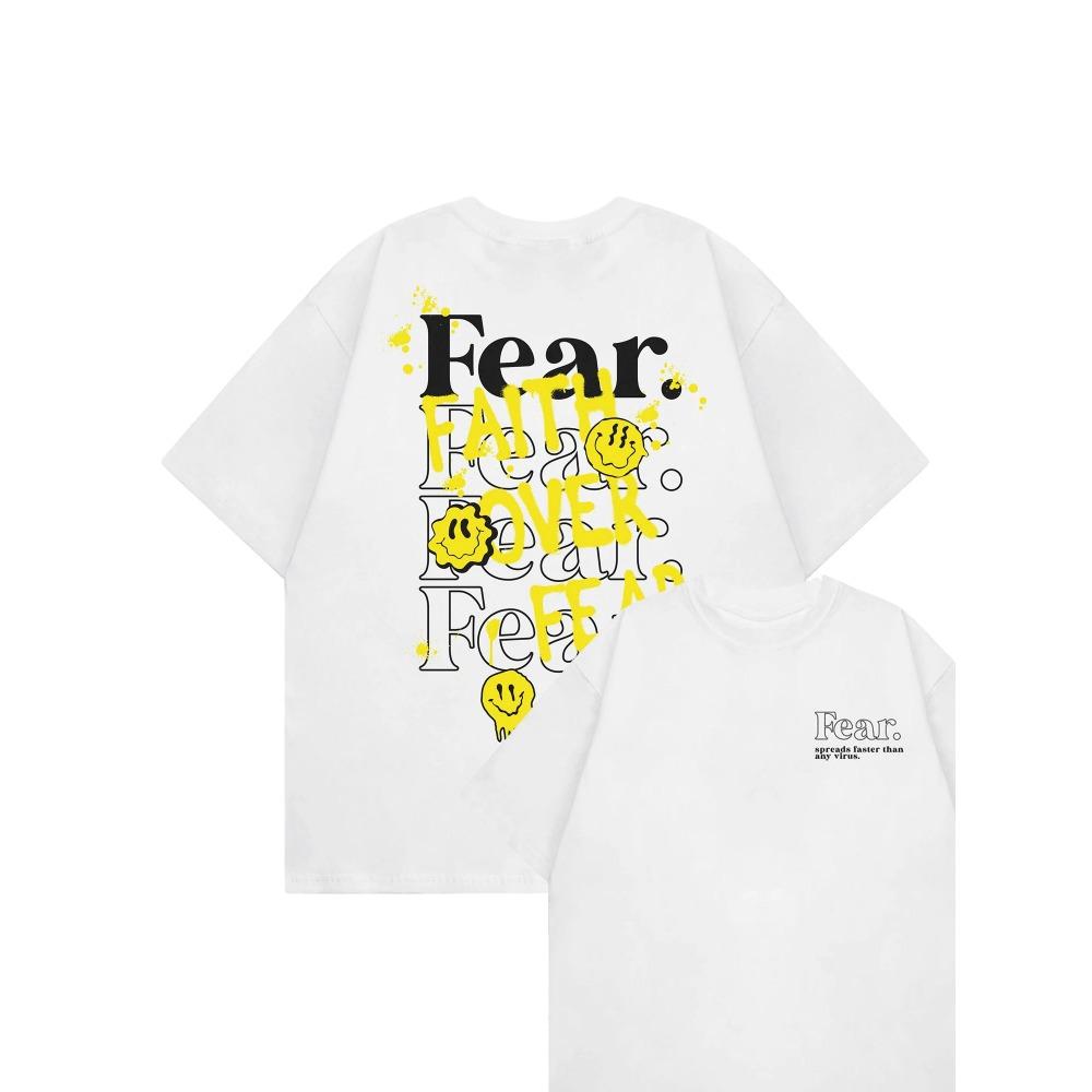 Graffiti Vintage Graphic Cotton T-shirt Unisex Women Men Print Summer Fashion Big Size Top Casual Short Sleeve Classic Tee
