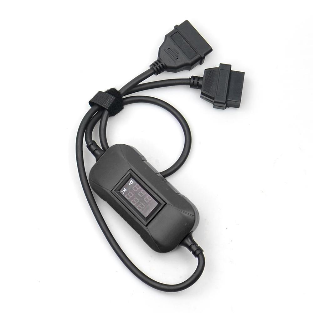 Professional 12V to 24V Heavy Duty Truck Adapter For X431 Easydiag Golo Carcare 3 Truck Diesel Diagnostic Tool Black 12V to 24V