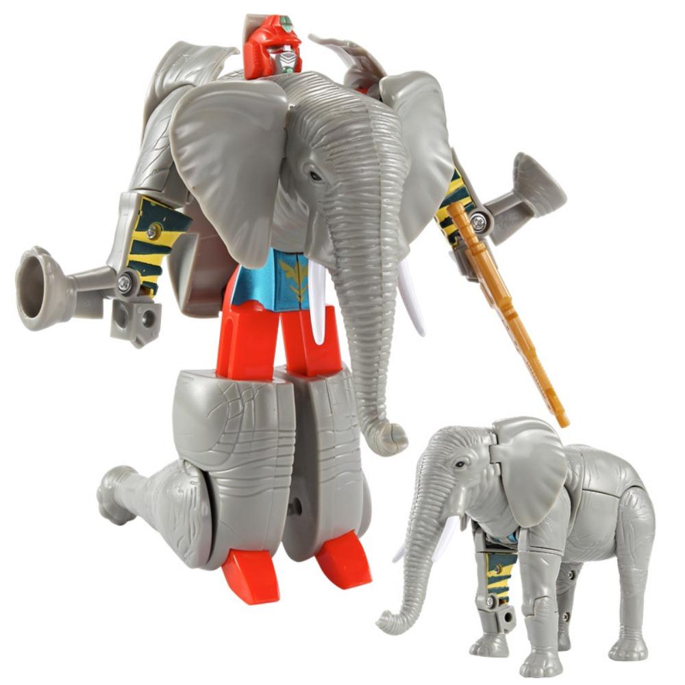 

Zoo Tiger Transform Animals Robot Tiger Eagle Model Transformation Toy Toddlers Boys Elephant