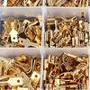270 Pieces Wire Crimp Terminal Set 2.8mm 4.8mm 6.3mm Accessory with Insulating Sleeve for Electrical