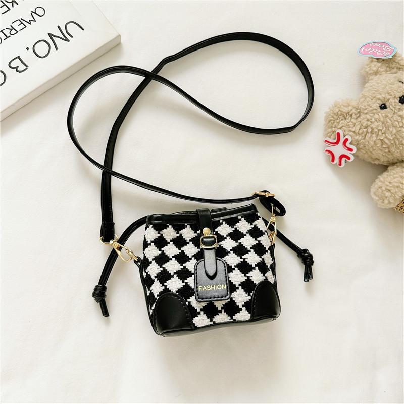 Handbag Childrens Bucket Daily Match Girls Stylish Suitable Singleshoulder
