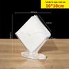 Xinyuxuan Acrylic Round Tissue Box Dispenser, 5-Pack