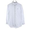Striped Pattern Long Sleeve Shirt M White System Women Used