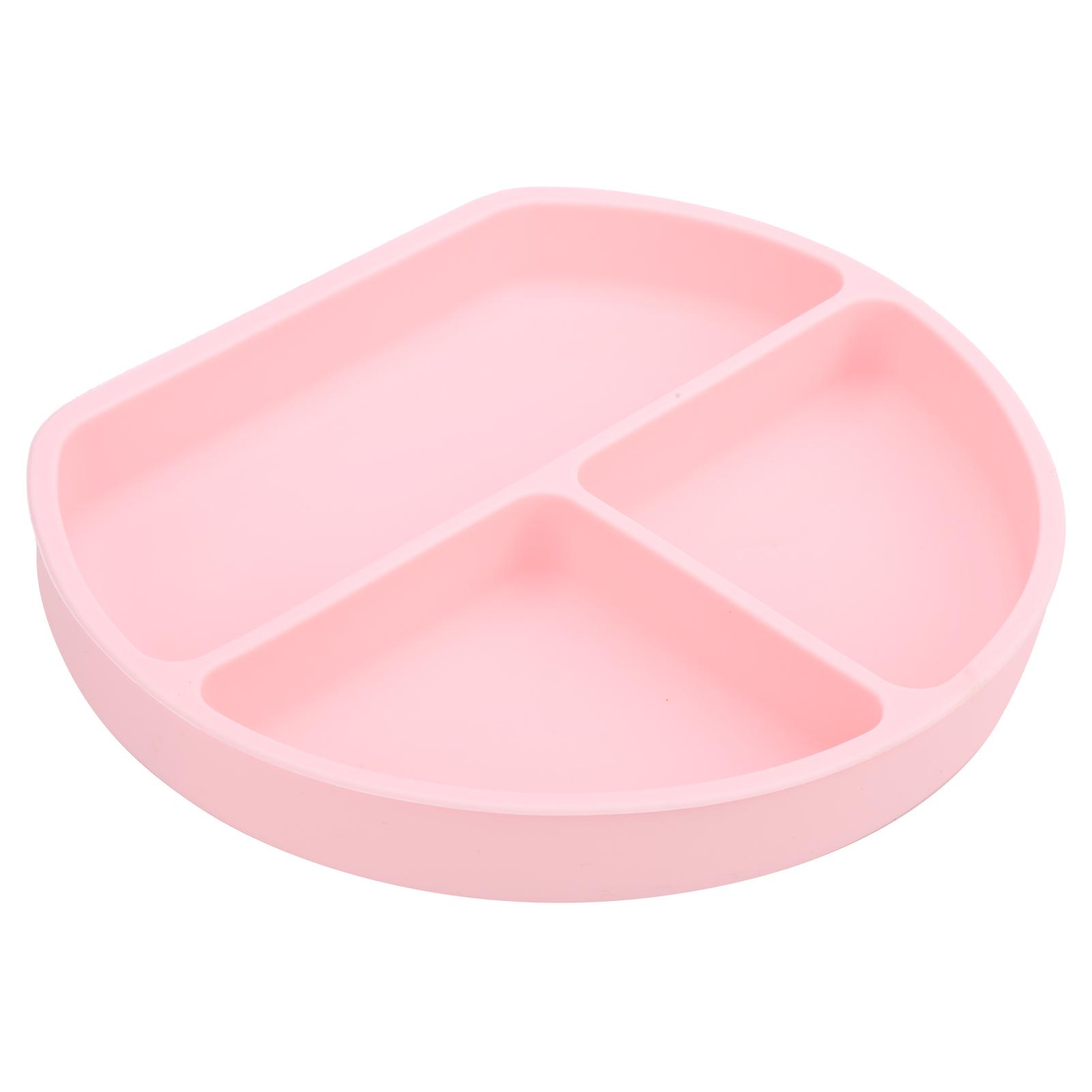 

Baby Plates Silicone Divided Plate Dishwasher Microwave Washable Safe Toddlers Kids Plates