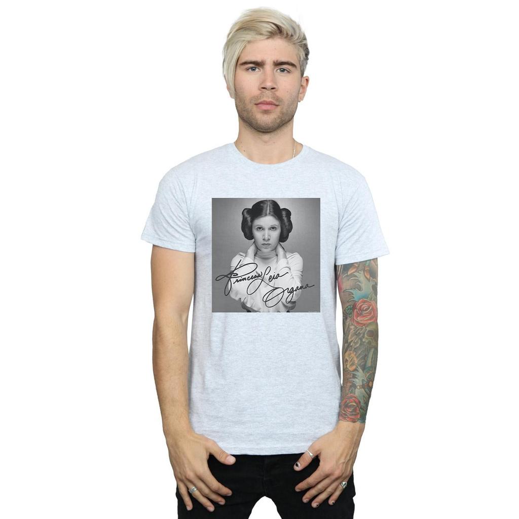 Star Wars Mens Princess Leia Organa T-Shirt