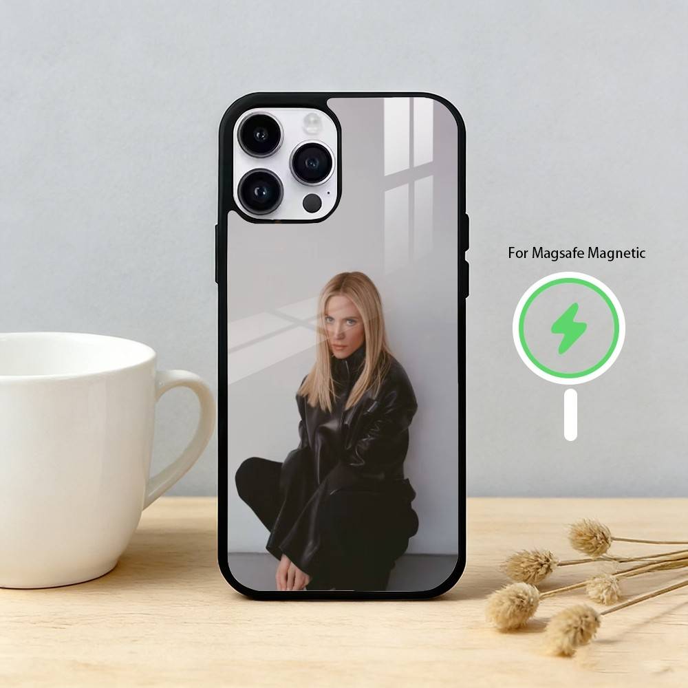 classic B-brittany snow     Phone Case For iPhone 17 16 15 14 13 12 Pro Max Plus for Mirror Wireless Magnetic Cover iPhone11
