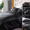 4 PCS Bedding Set Luxury Mulberry Silky Blending Bedding Set Satin Duvet Cover Set High End Single Double Comforter Cover