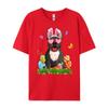 Cute French Bulldog Dog Bunny Ears Easter Eggs Easter Day Graphic T Shirts 100 Cotton Anime T Shirts Mardi Gras
