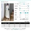 Blue Beryl Knit Fit High Long Women's Off-the-Shoulder Dress, & Flare, Waist, Sleeves, Elegant, Ivory, BB059-IV-M