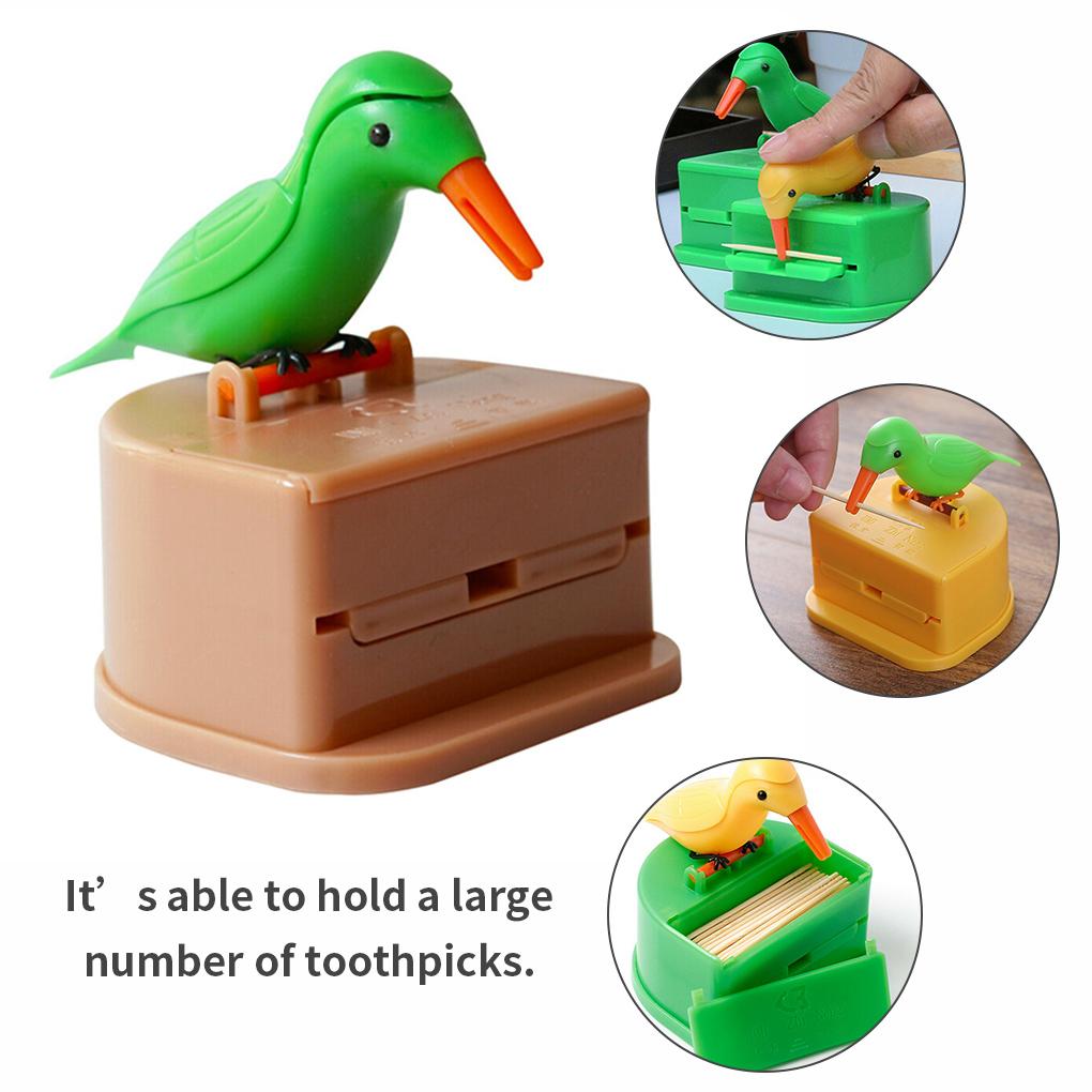 Toothpick Box Toothpick Storage Casetomatic Dispenser Bird Shape Holder