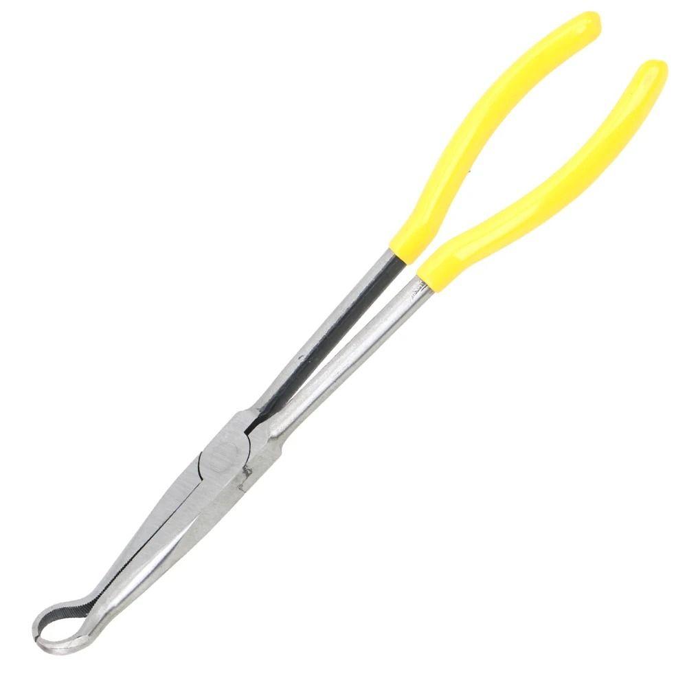 11 Inch Length Extra Long Nose Pliers 0/25/45/90 Degree Needle Nose Pliers  Mechanics Tools