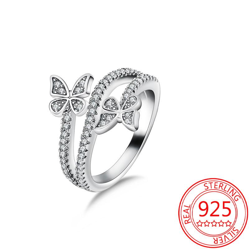 Copper Authentic Beautiful Stars and Moon Shining Sun Geometry Infinite Combination Ring Boutique Matching Gifts