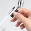 Brass New 2 Mode Washbasin Faucet Nozzle 360° Rotary Splashback Faucet Aerator Kitchen Sink Pressurized Faucet Aerator Bubbler